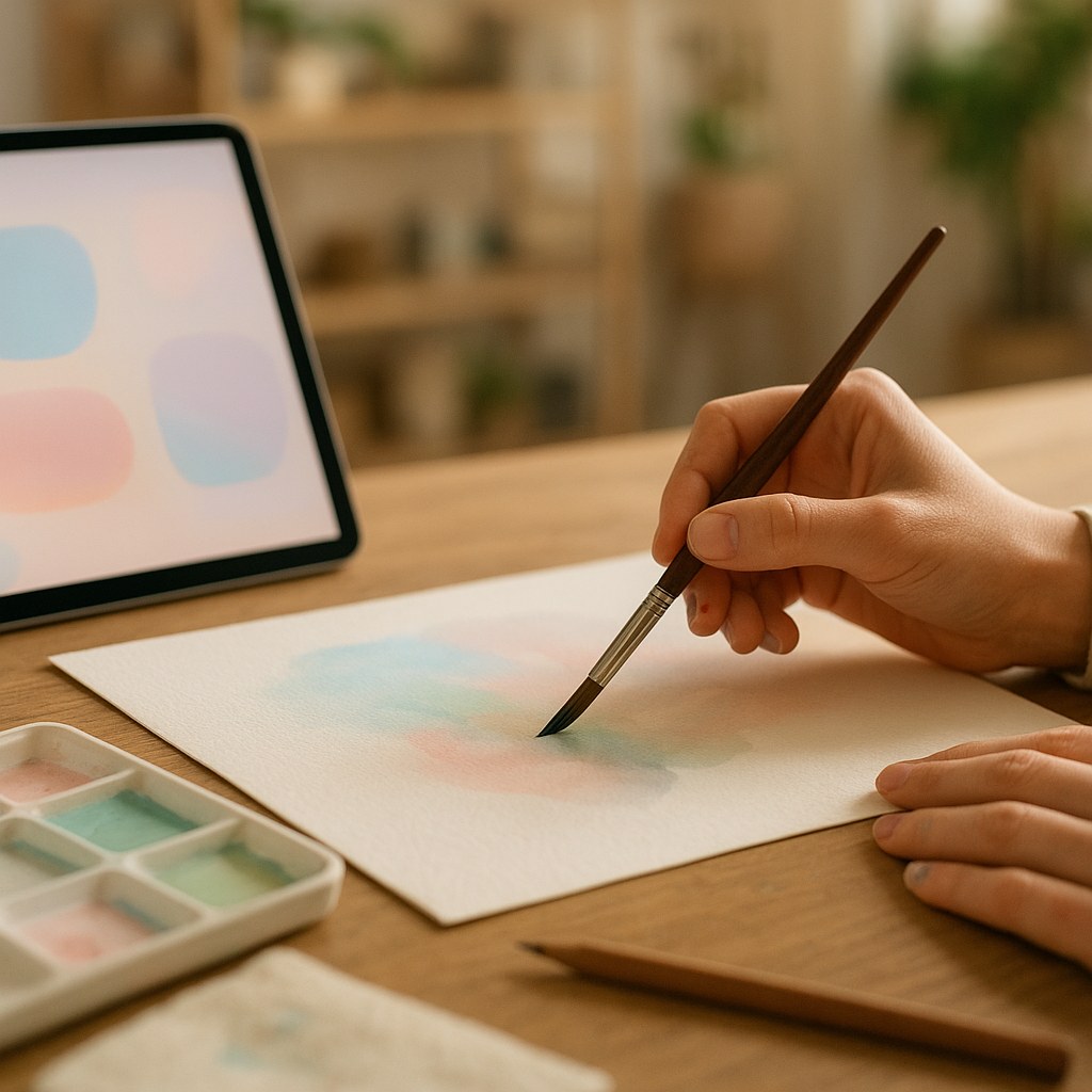 The Therapeutic Benefits of Watercolour Painting: A Creative Wellness Breakthrough