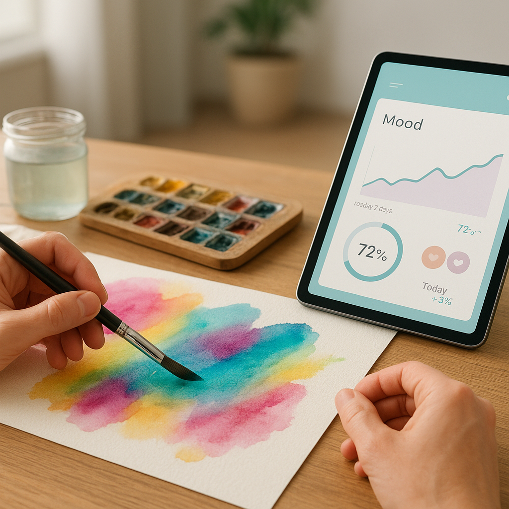 The Therapeutic Benefits of Watercolour Painting: A Creative Wellness Breakthrough